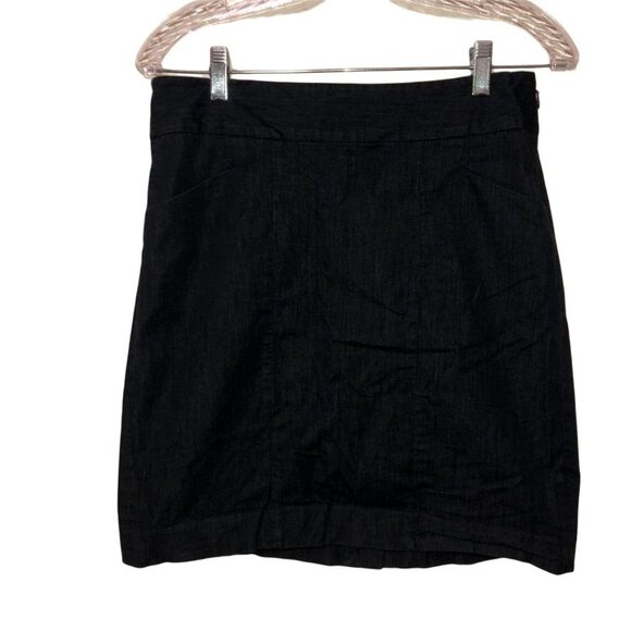 Ann Taylor Loft Womens Denim Skirt Size 6 Deep Blue - Picture 1 of 6
